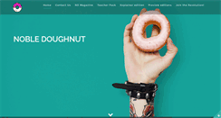 Desktop Screenshot of nobledoughnut.com